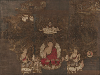 6）釈迦霊鷲山説法図
