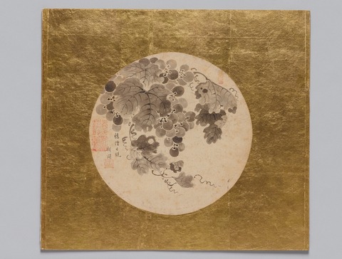 12_〈雑画帖〉「葡萄図」
