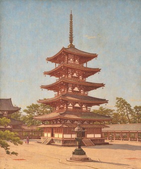 11）法隆寺塔