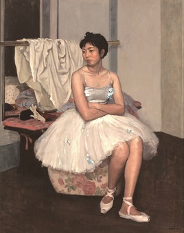 12、小磯良平《踊り子》（1935年、武田薬品工業株式会社蔵）