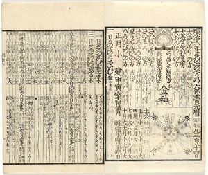 web⑪「明治六年癸酉頒暦」 明治5年(1872) 国立歴史民俗博物館蔵