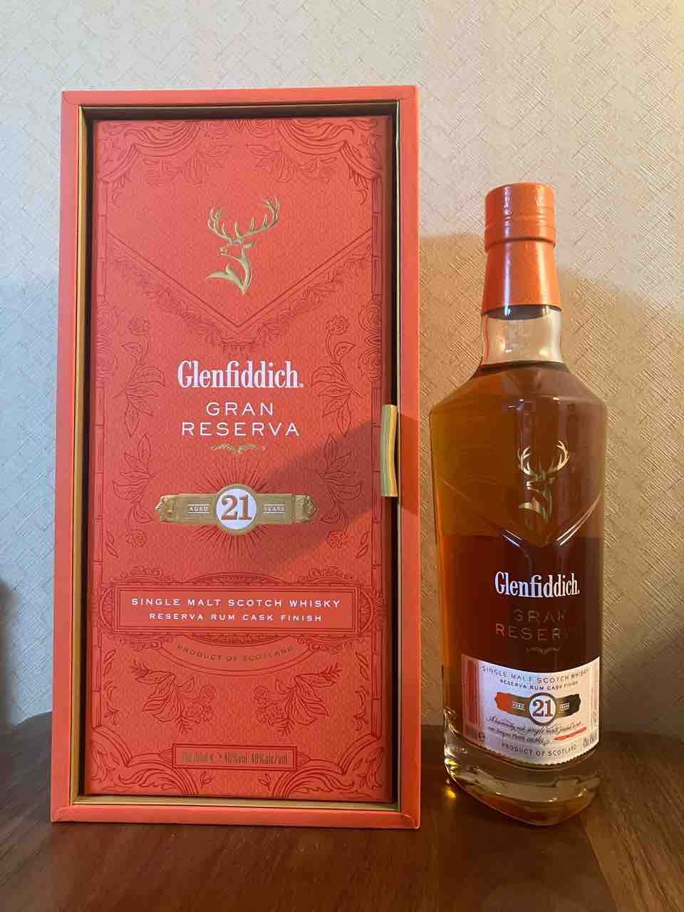 グレンフィディック - 【古酒、稀少】 グレンフィディック 21年 グランレゼルヴァ ラムカスク カイ太郎の晩酌日記 293杯目 グレンフィディック21年グラン