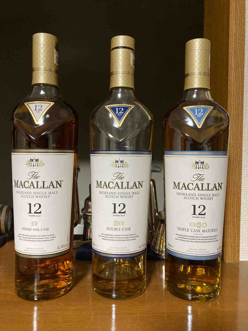 特別 マッカラン 12年 ダブルカスク ウイスキー 700ml Macallan ４本