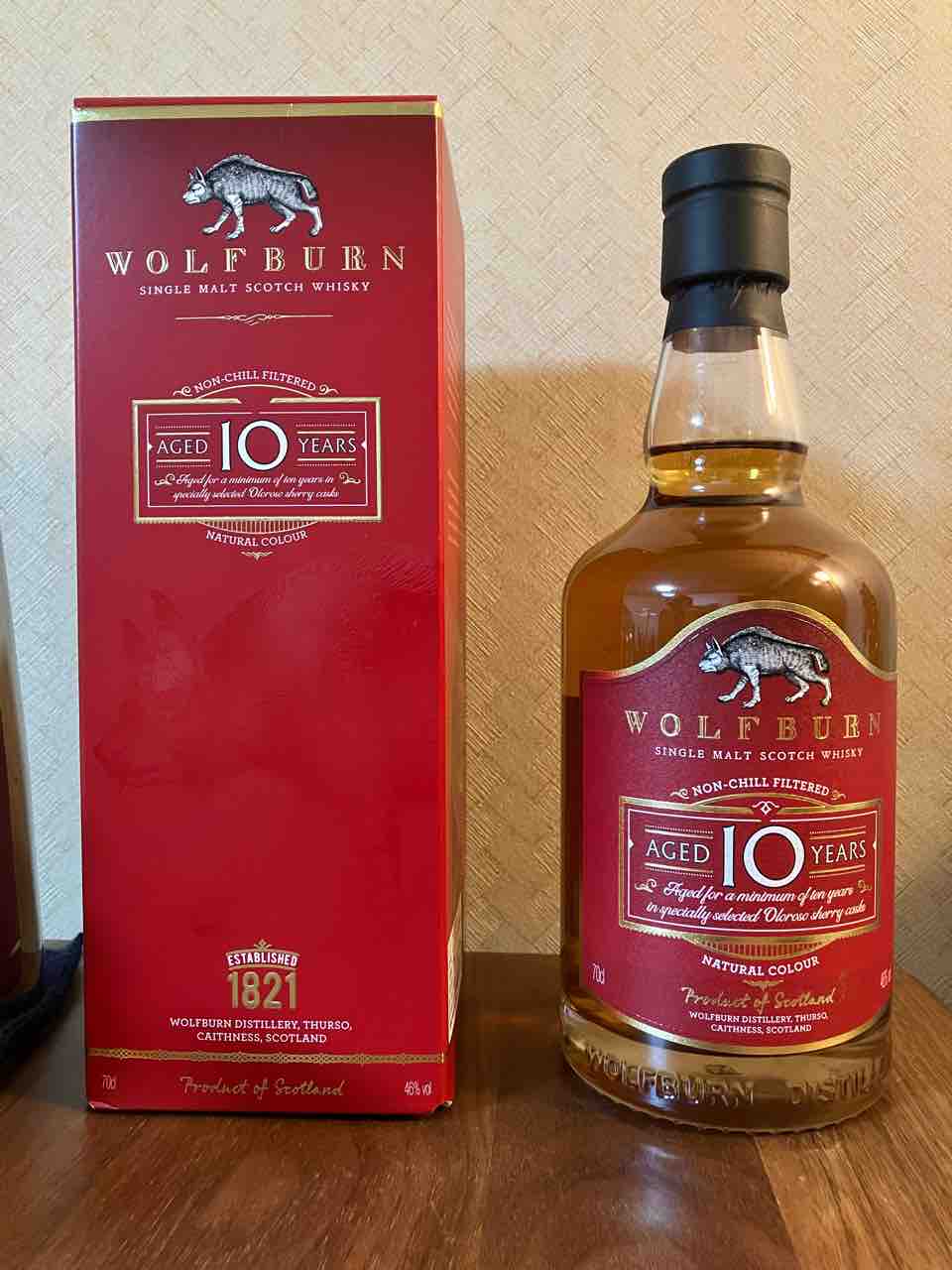カイ太郎の晩酌日記 265杯目 ウルフバーン10年 : カイ太郎の晩酌日記