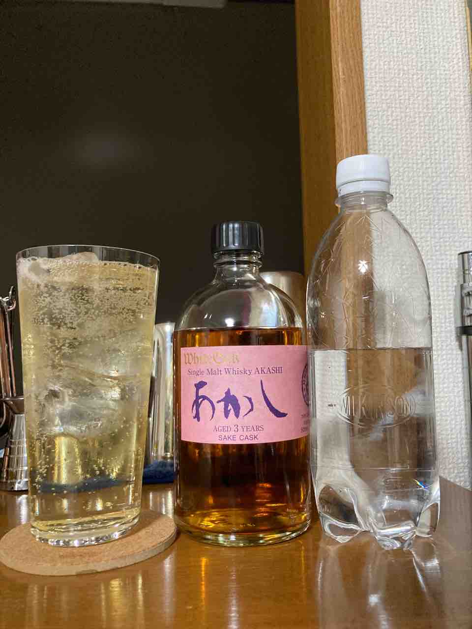 カイ太郎の晩酌日記 127杯目 シングルモルトあかし3年 酒カスク カイ太郎の晩酌日記 127杯目 シングルモルトあかし3年 酒カスク