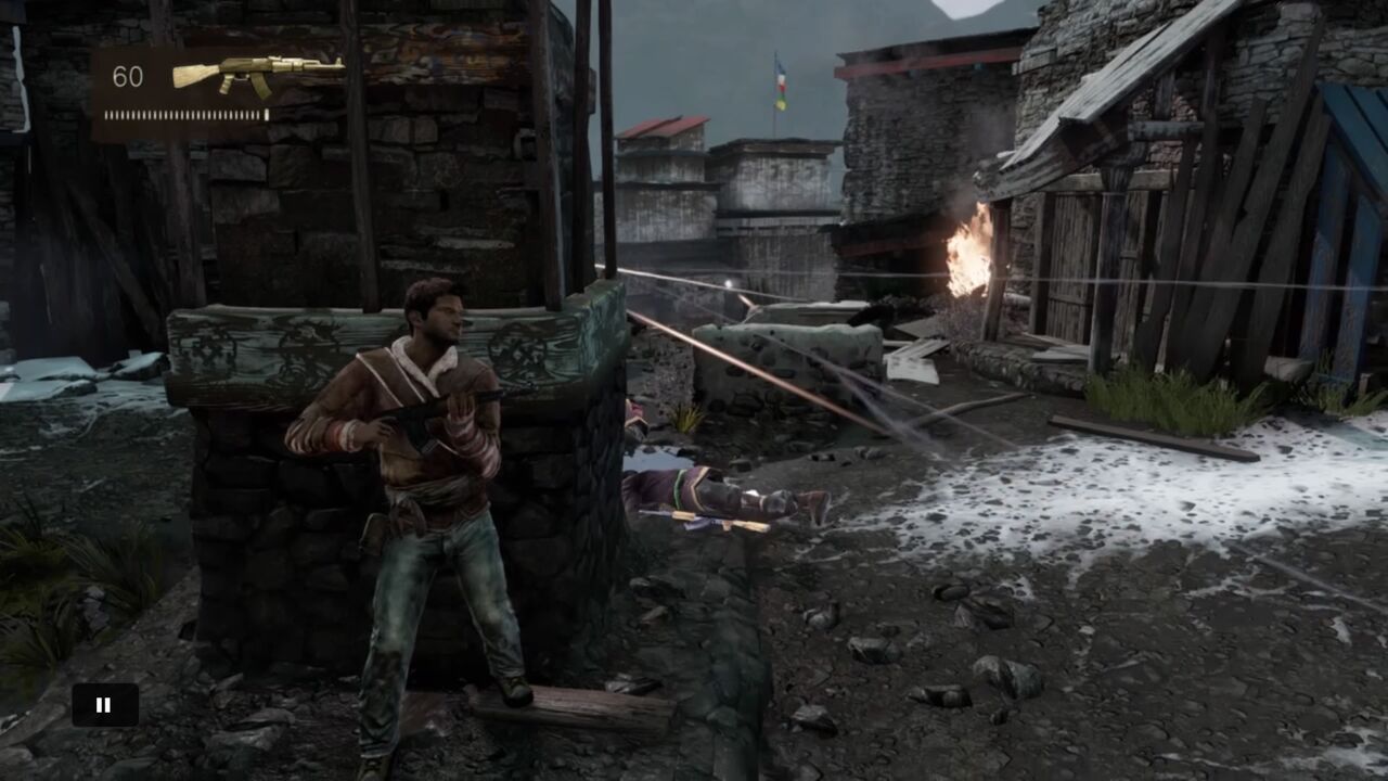 アンチャーテッド 黄金刀と消えた船団日記4 難易度究極で進行中 チャプター19 包囲 で苦戦 ゲームは1日24時間