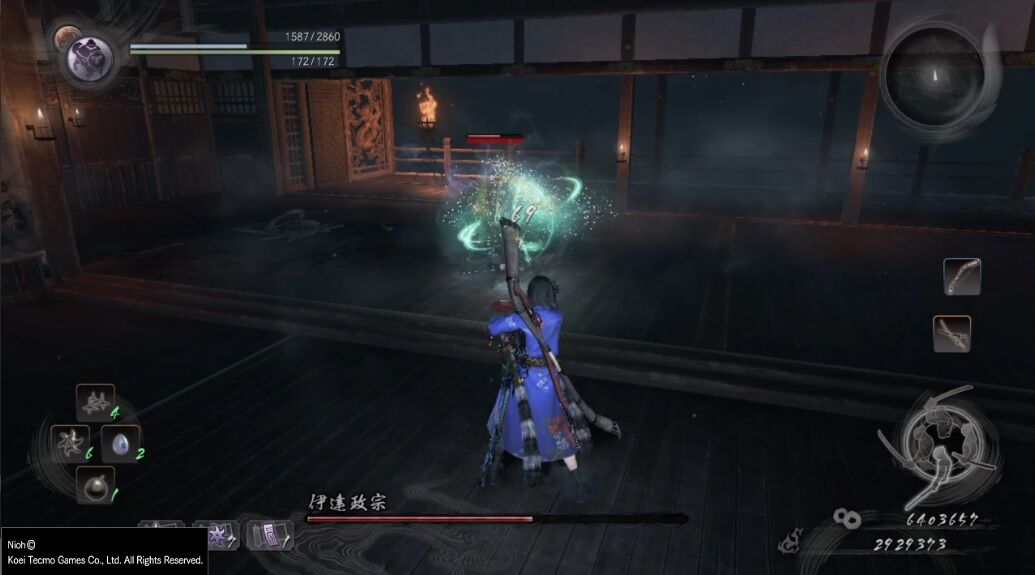 仁王ボス攻略 Dlcメインミッション 独眼竜の城 伊達政宗 の楽な倒し方 ゲームは1日24時間