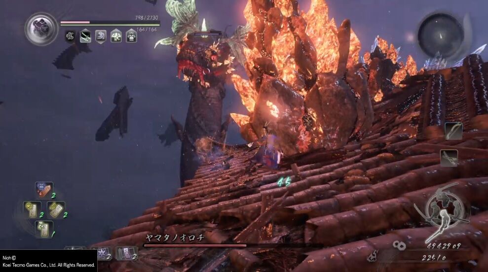 仁王ボス攻略 メインミッション 魔王耀変 ヤマタノオロチ の楽な倒し方 ゲームは1日24時間