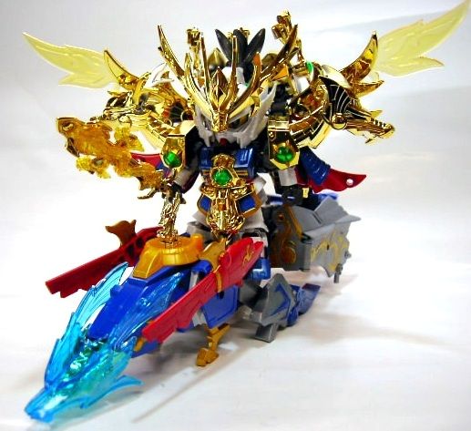 真翔烈帝龍装劉備ガンダム・的慮・天玉鎧 蒼龍 : 玩具店：ぜんまいの森