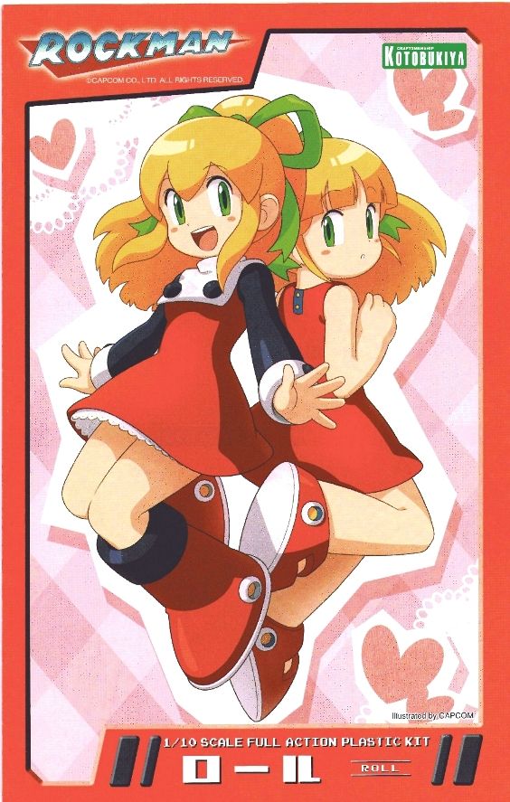 ロールちゃん　ロックマン プラモデル ロックマンエグゼ』ヒロイン・桜井メイルのネットナビ「ロール