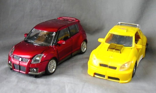 トランスフォーマーオルタニティ：クリフ/feat:SUZUKI SWIFT SPORTS