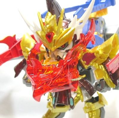 紅蓮装曹操ガンダム＆天玉鎧・炎凰 : 玩具店：ぜんまいの森