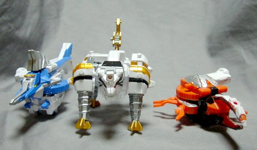 ダイテンクウセット　兜折神、梶木折神、虎折神　シンケンジャー ダイテンクウセット 兜折神、梶木折神、虎折神 シンケンジャー