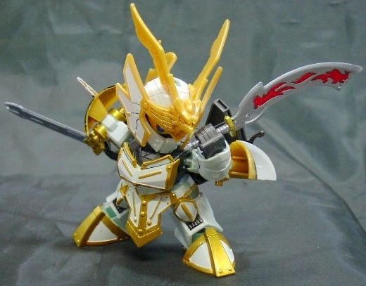 BANDAI - ガンプラ　SDガンダム三国伝　真項羽ターンX 劉邦劉備ガンダム　コンパチキット 真項羽ターンX VS 劉邦劉備ガンダムコンパチブルキット