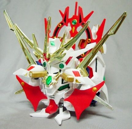 非売品 GOLD 機動武神天鎧王 BB戦士 No.147 機動武神天鎧王 ゴールドメッキver. リペア その