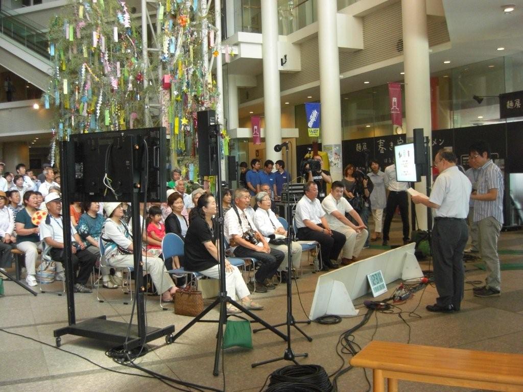 ｎｈｋラジオ ここはふるさと旅するラジオ 公開生放送 Bsらじるイベント 霞城セントラル のブログ