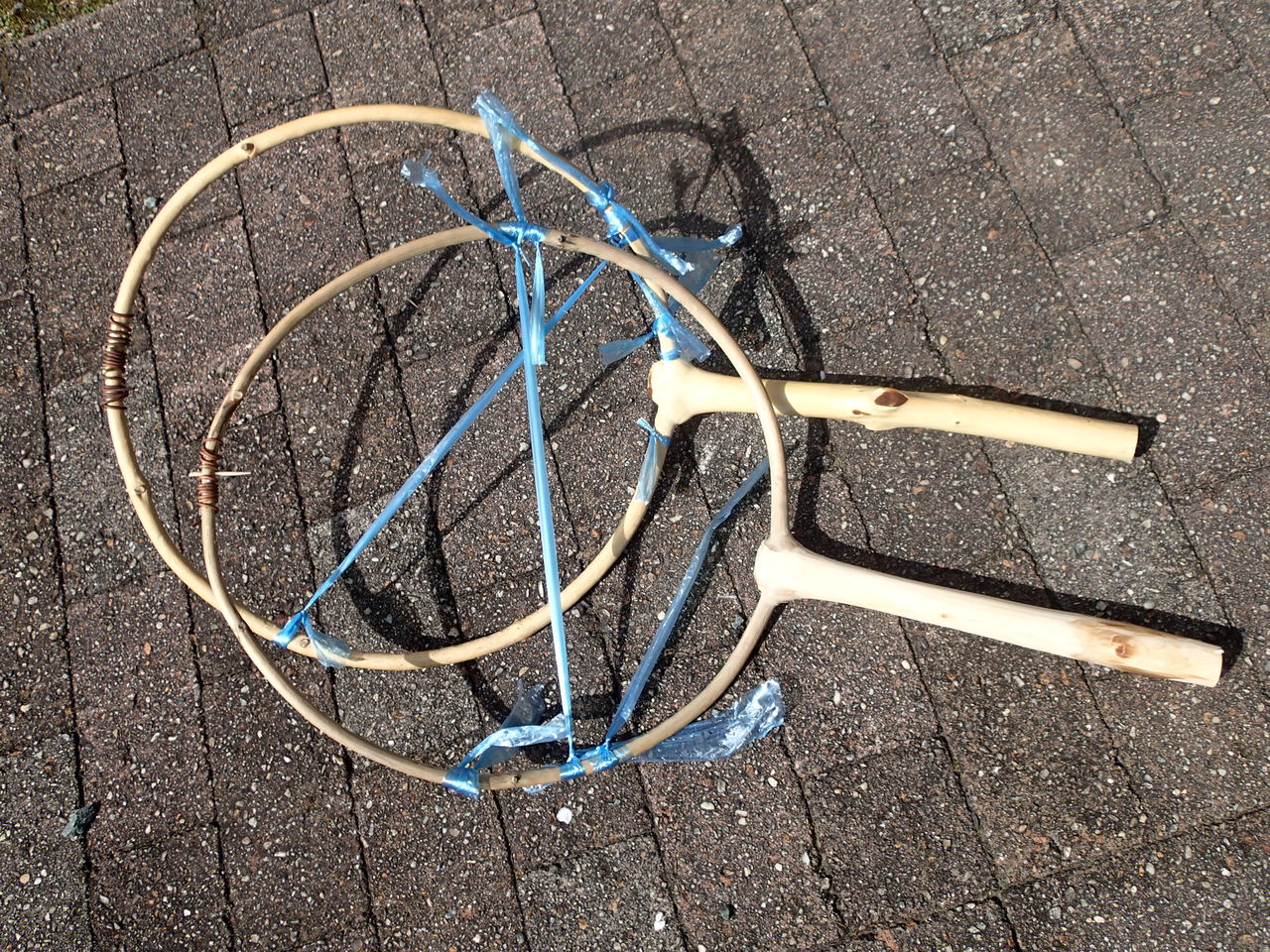 高速配送 自作のタモの枠です その他