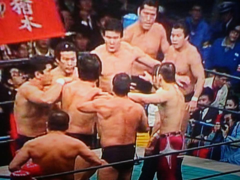 新しいスタイル 新日本 UWF(5対5)イリミネーション・マッチ（1986．3 対 格闘技、プロレス