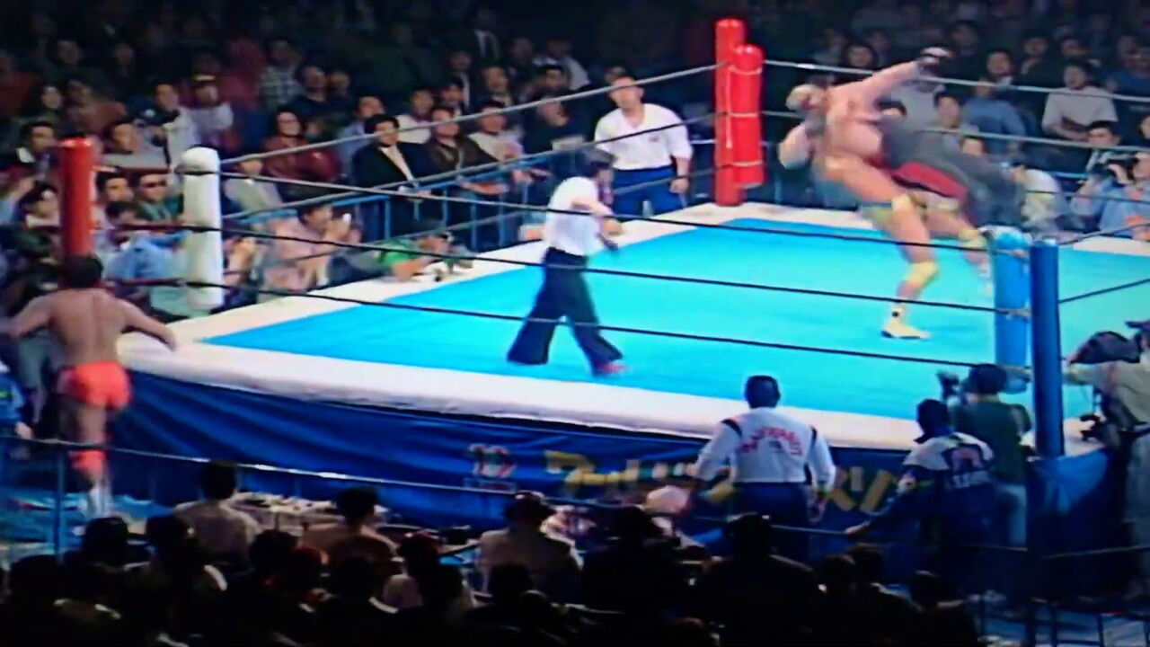 武藤敬司 馳浩 対 B ベイダー C B ビガロ 1992 3 1 高崎の それでもやっぱりプロレスが好きっ 武藤敬司 馳浩 対 B ベイダー C B ビガロ 1992 3 1 高崎の それでもやっぱりプロレスが好きっ