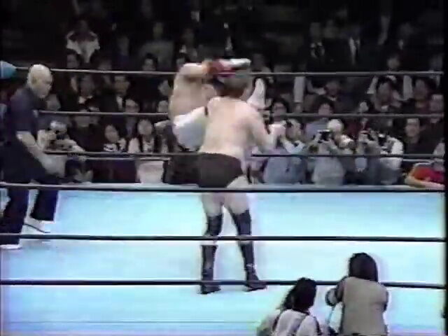 菊池毅 対 ｓ ハンセン 1992 １ 24 タカサキの 結局プロレスが好きっ