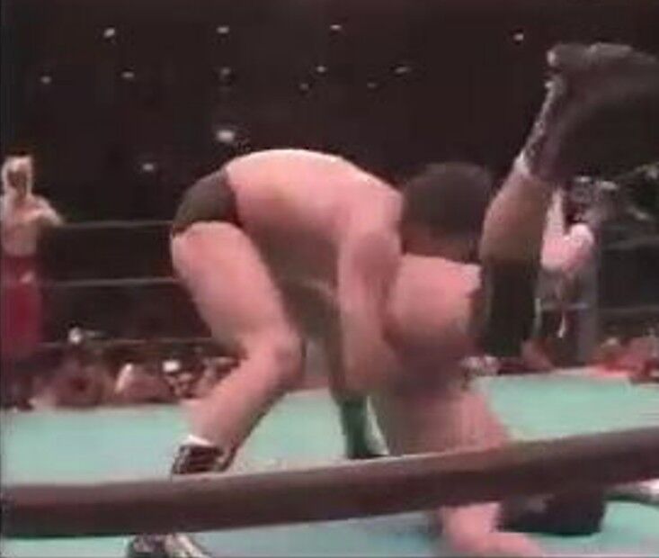 藤原喜明、前田日明 対 ザ・タイガー、高田伸彦（1984．7．23