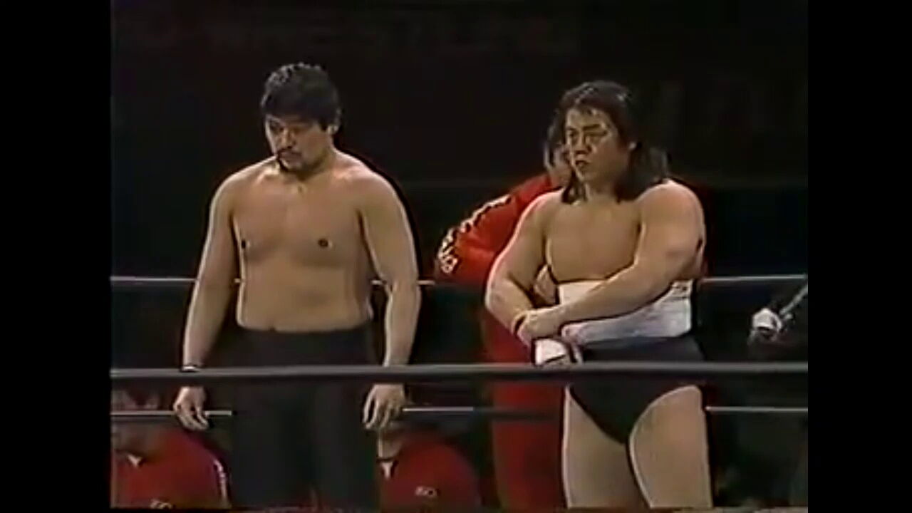 SWS☆カレンダー☆1992☆プロレス☆天龍源一郎、ジョージ高野