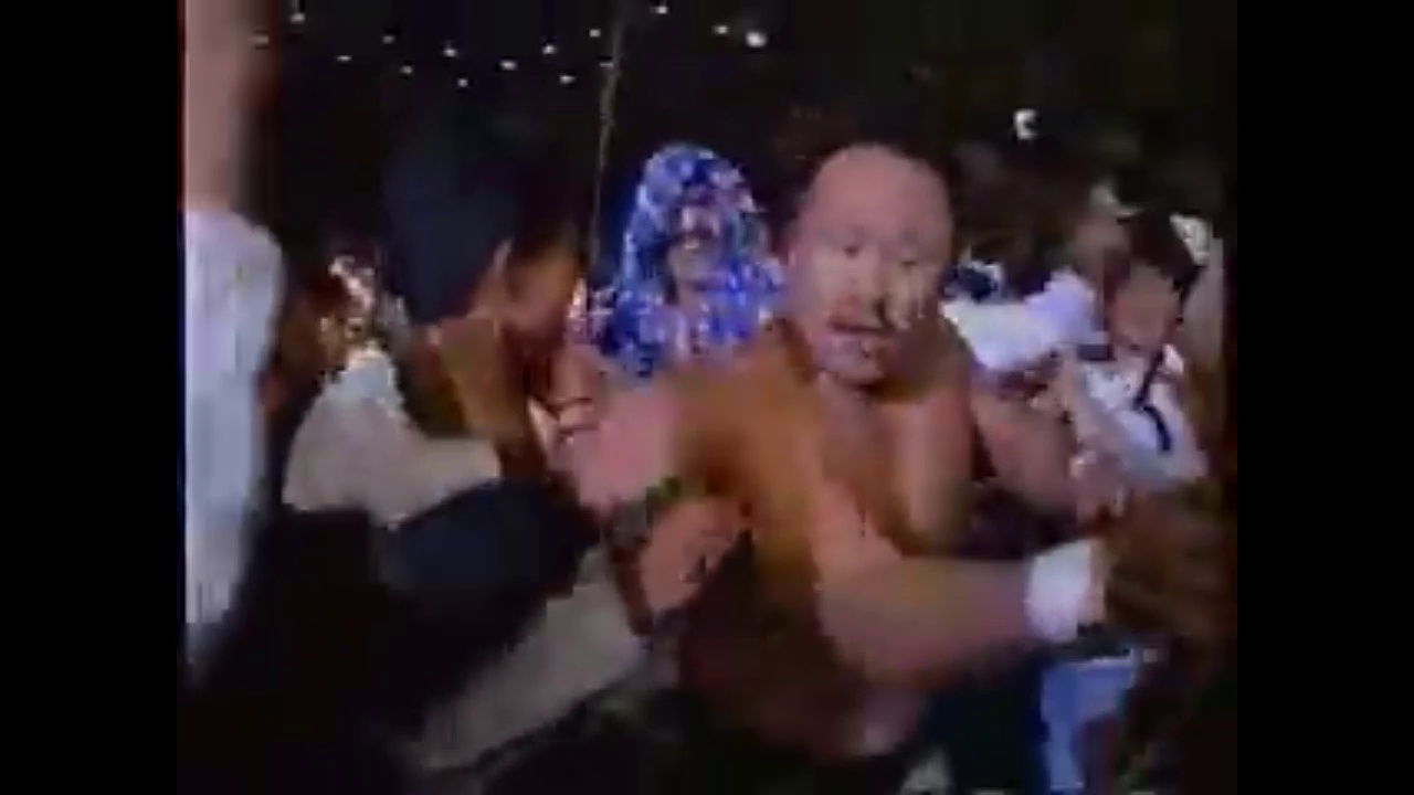 武藤敬司 蝶野正洋 対 ｔ ｊ シン 栗栖正伸 1990 10 タカサキの 結局プロレスが好きっ