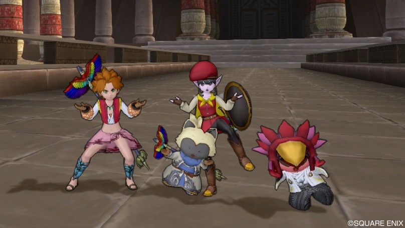 コロシアムでかく乱作戦 ジョジョドラクエ10記帳