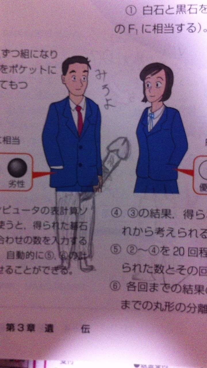 速報 弟の落書きがヒドイ カキノキ速報