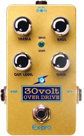 Expro 30volt OVER DRIVE エフェクター Ex-pro: 30volt limited