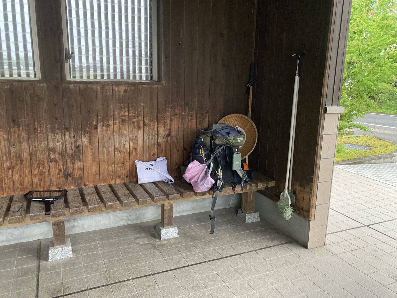 雨の中野宿なのでなかなかブログが書けません 四国八十八か所 歩き遍路の旅 完結しました