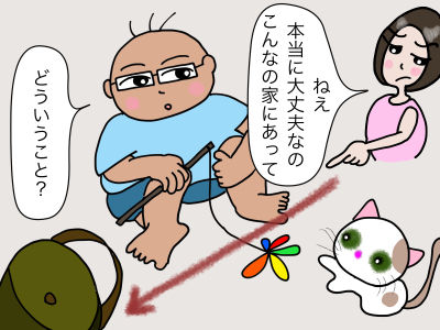 「ねえ、本当に大丈夫なの、こんなの家にあって」「どういうこと?」