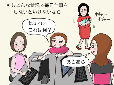 もしこんな状況で毎日仕事をしないといけないなら