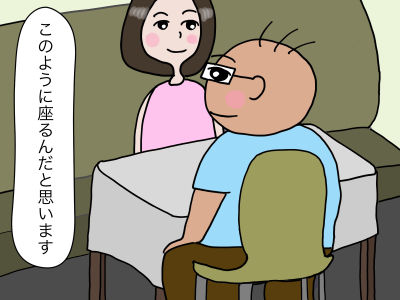 このように座るんだと思います