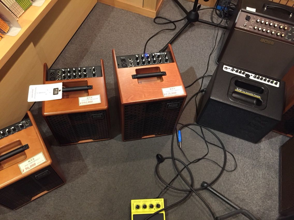 ジャズ演奏用にアンプMarkAcoustic AC801Pを買いました（アンプ