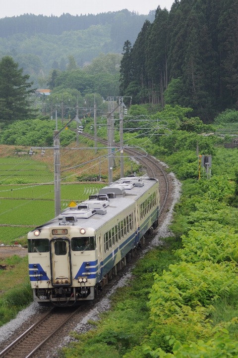 奥羽本線キハ40