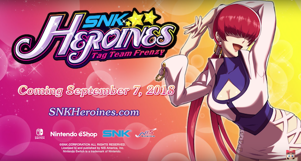 シェルミーがsnkヒロインズに参戦 海外 隠しメッセージがあるな クリス 社も参戦するぞこれ 格ゲーブログ 仮