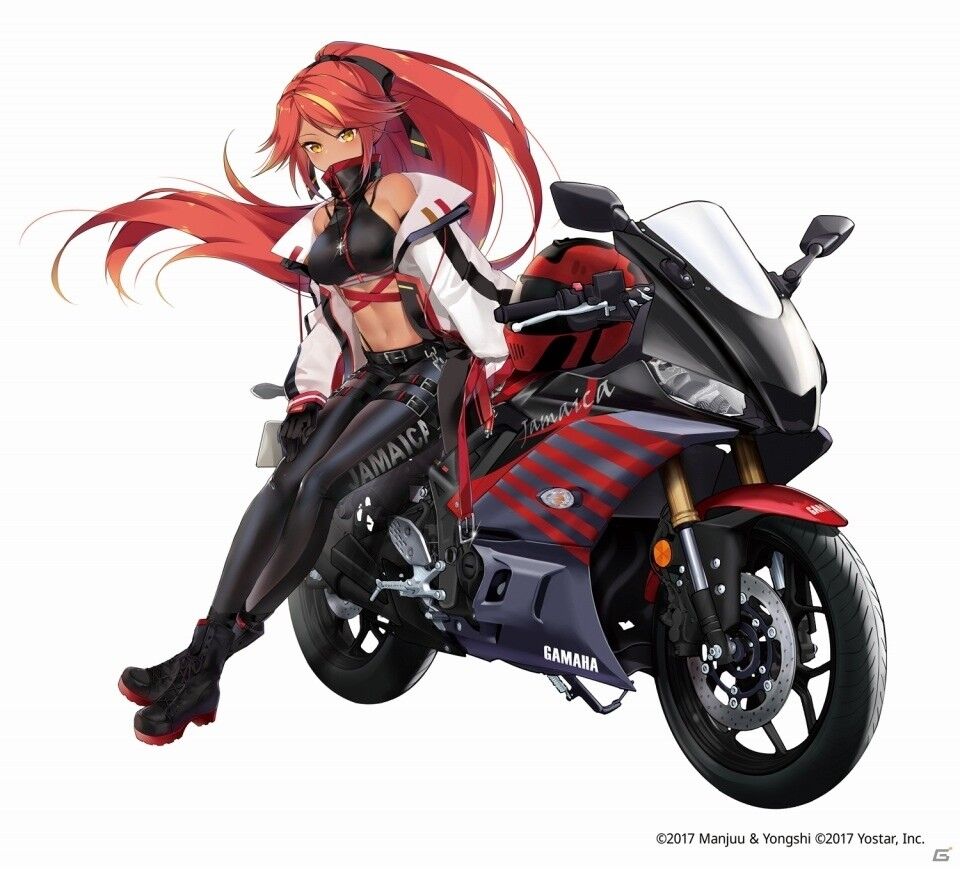 アズールレーンでyzf R25なイラスト S ﾅﾝﾄ Cbr400r ｎc56 と400x Nc56 の散在禄