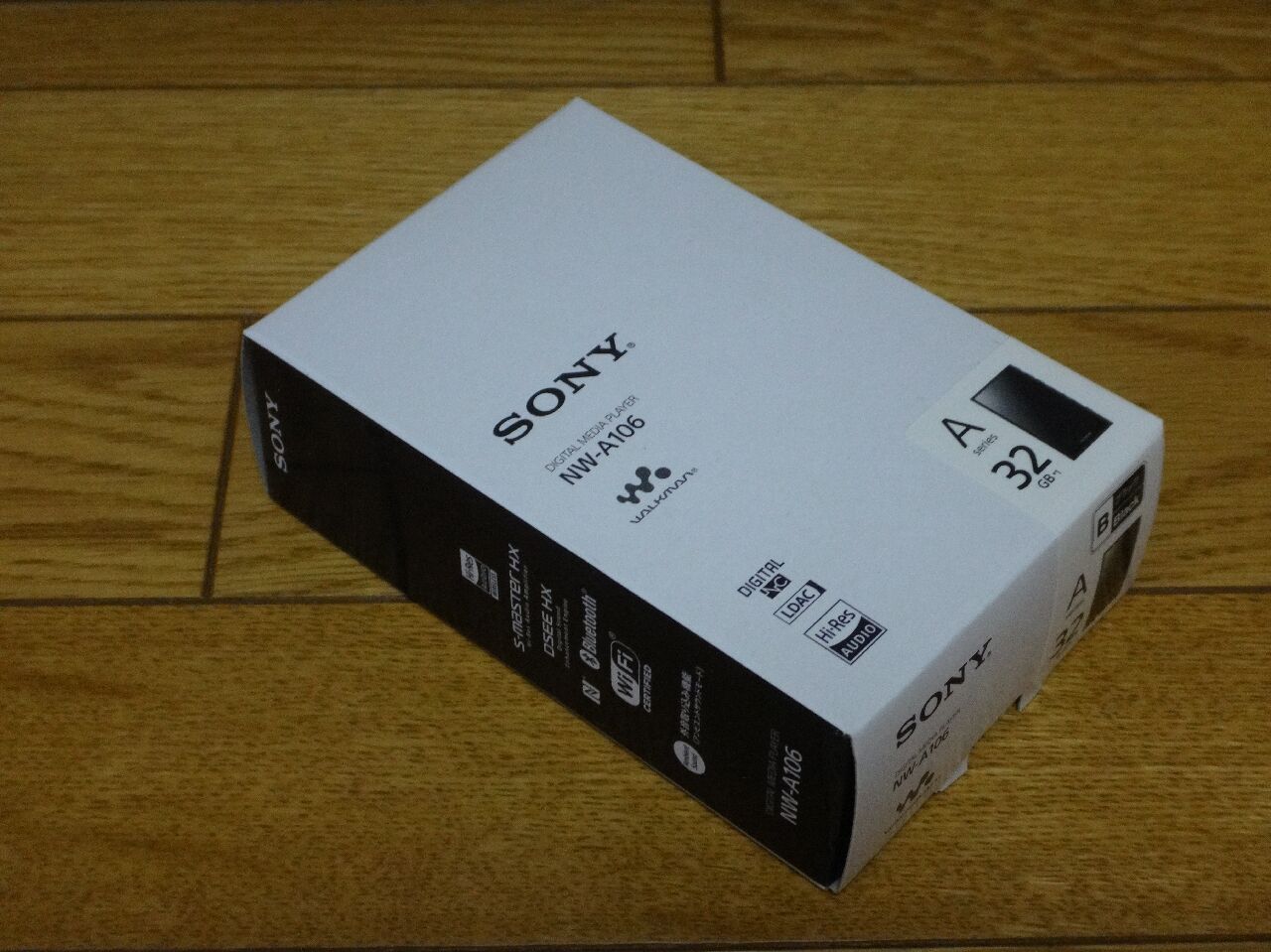 ソニー ウォークマン 32GB Aシリーズ NW-A106 B着弾! : ゆみゆみ@バイク沼の散在禄 ソニー ウォークマン 32GB Aシリーズ NW-A106 B着弾! : ゆみゆみ@バイク沼の散在禄