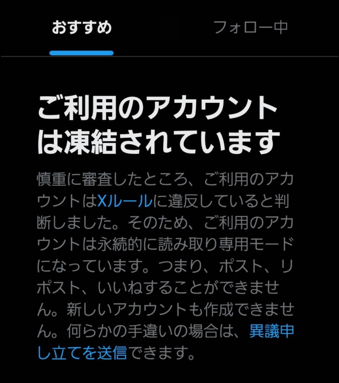 恐ろしい体験をしました。Xアカウント永久凍結…⤵️ : な～こ♪の『ずっとずっとCODE-Vに はまり中！』
