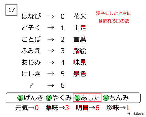 問題17-a