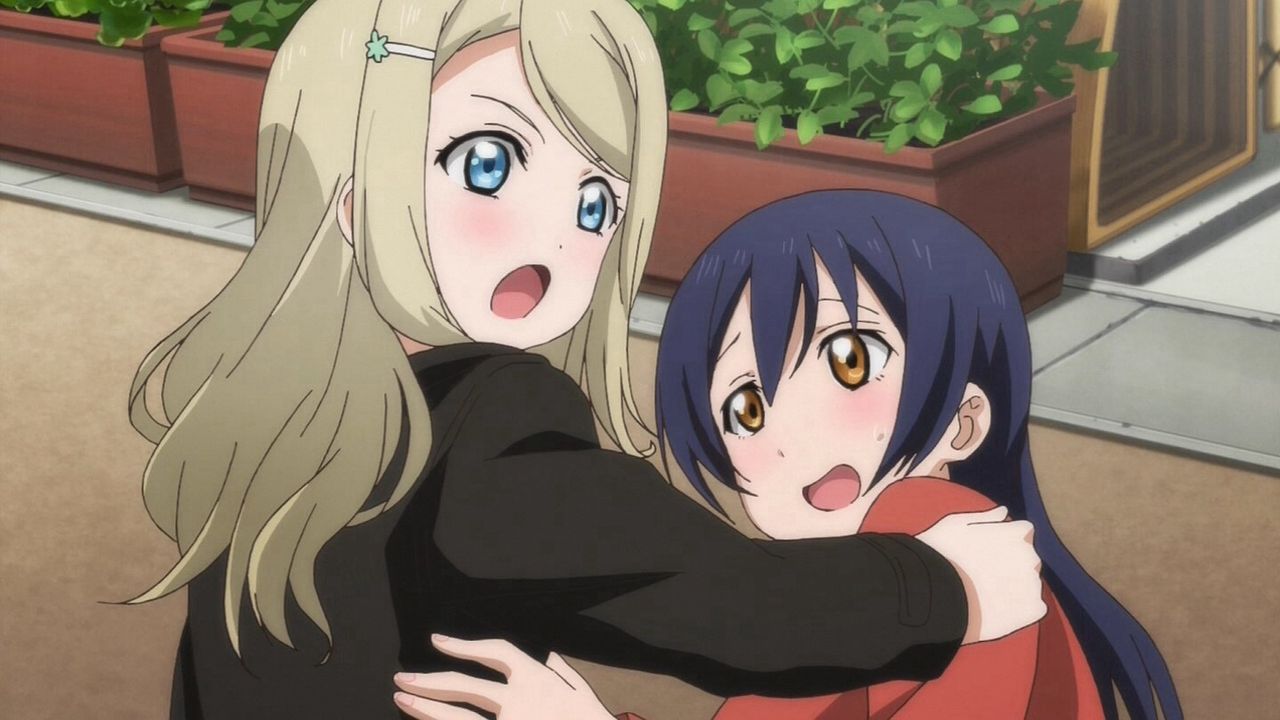 アニメ 10話 亜里沙が海未に抱きつくシーン ラブライブ 2期 ラブライブ ログss