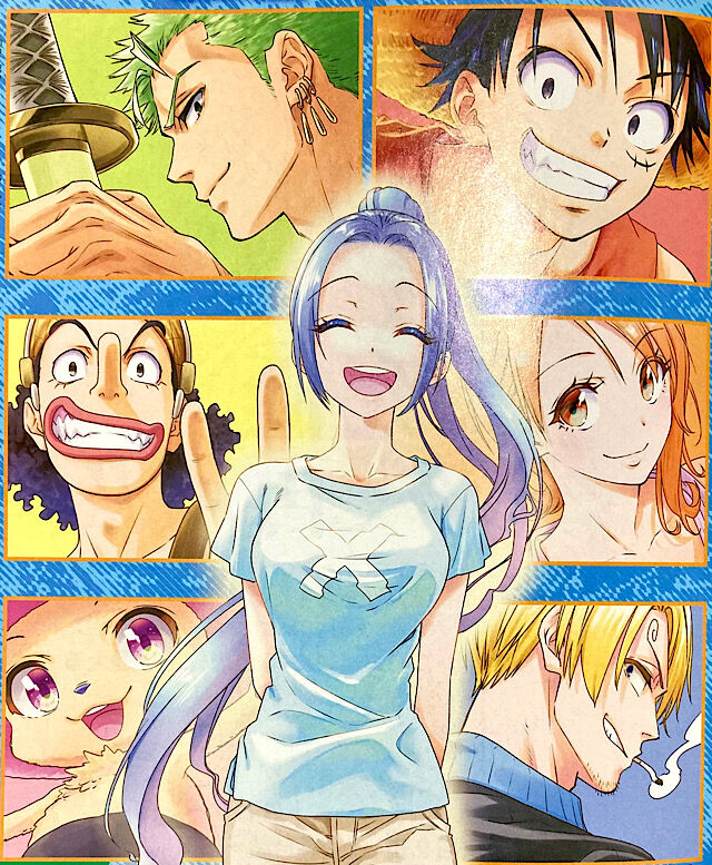 朗報 ニセコイの古味先生が書いたワンピースのキャラ 可愛いｗｗｗｗｗ ろいアンテナ