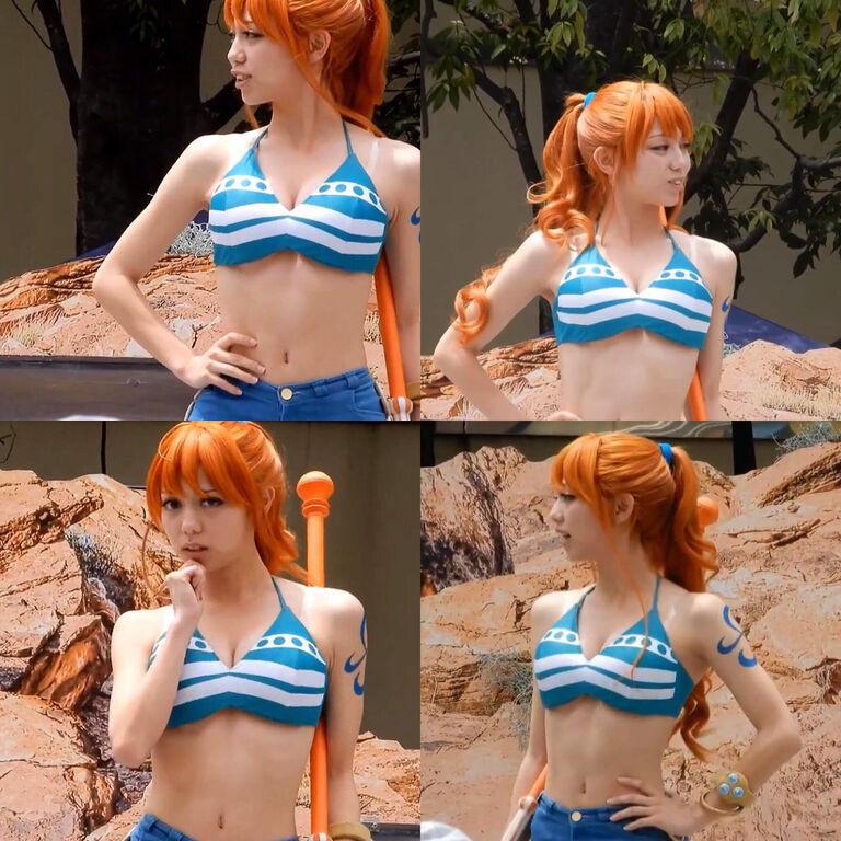 夏にusjのワンピースショー見たんだけどナミ役の人がかわいい ワンピースまとめちゃんねる