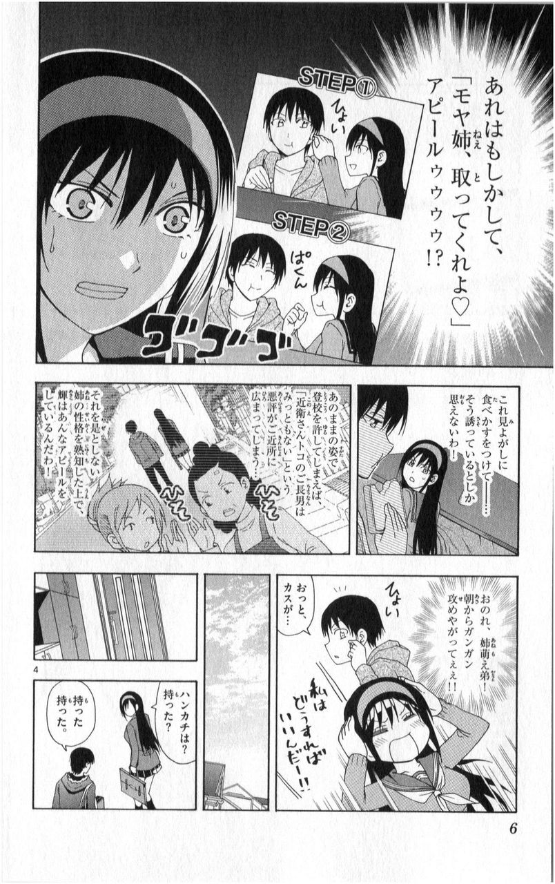 相変わらずモヤ姉の妄想っぷりは止まらず さらにもう一人の姉が登場 姉ログ 田口ケンジ ４巻 感想 万華鏡なblog