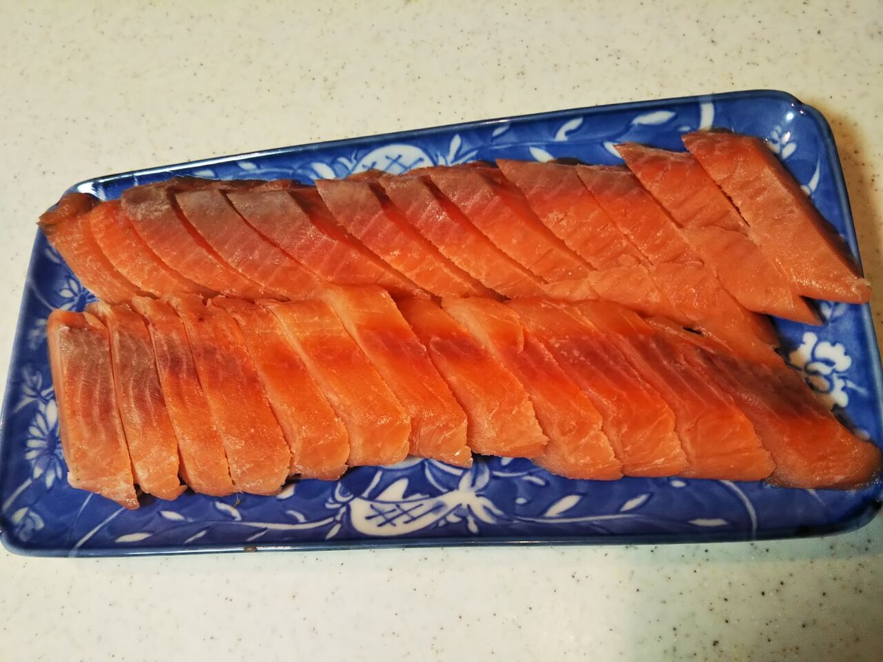釣ったサクラマスで 今度は ルイベ にして食べてみた 侍浪 ジロー が釣りに行く