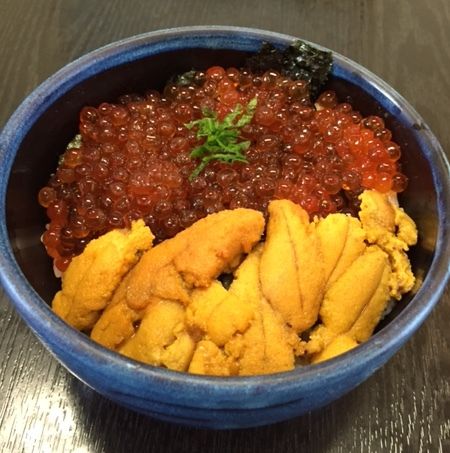 焼うにいくら丼_result