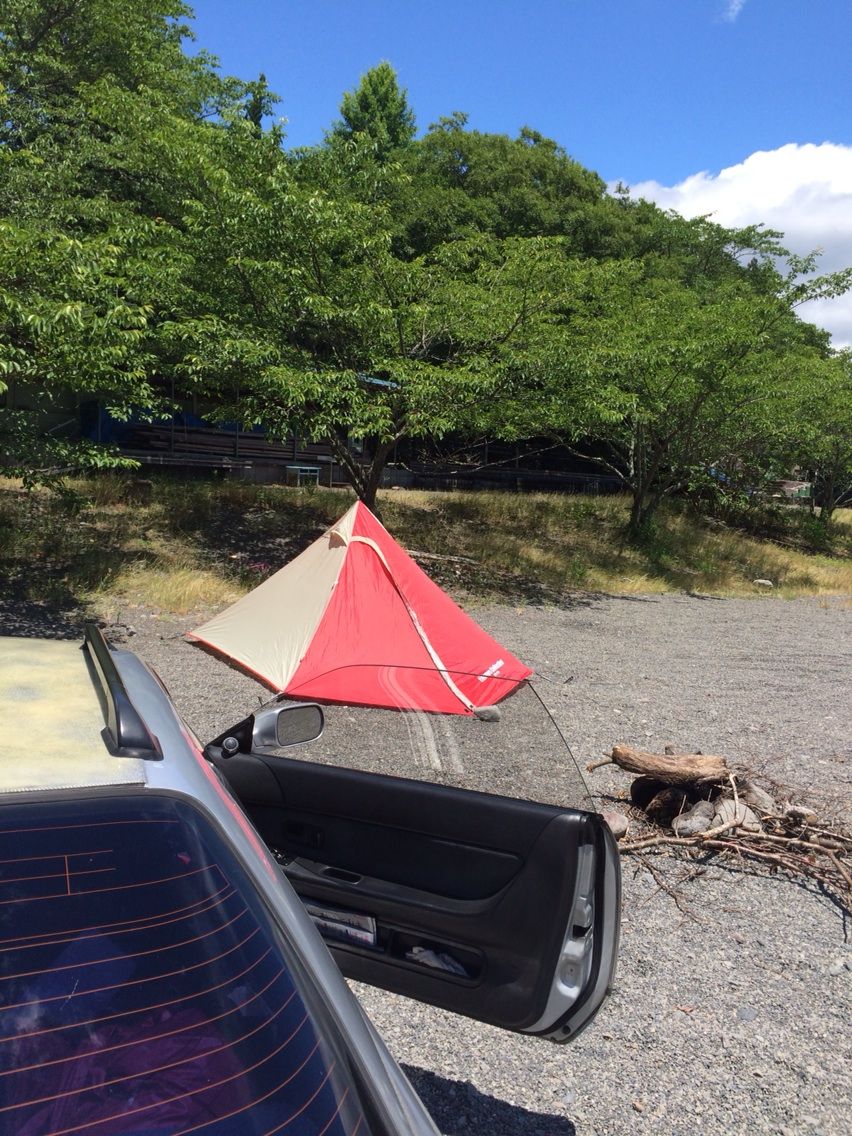 チキチキ号奮戦記 秋葉神社前キャンプ場 チキチキ号奮戦記 秋葉神社前キャンプ場