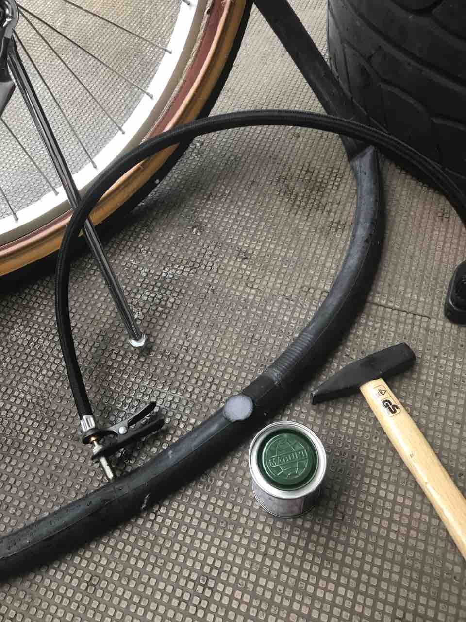 新丸子 自転車 修理