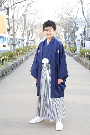 鎌倉小学生卒業袴レンタル 男子5
